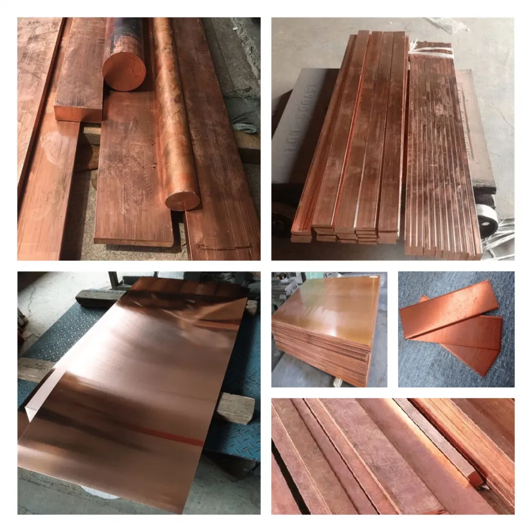 Top Quality Copper Plate 99.99% Copper Cathode Copper Plate Pure Copper Brass with Fast Delivery Copper Cathode