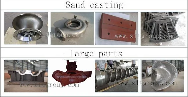 Carbon Steel /High Chrome Castings Parts with CNC Machining in China